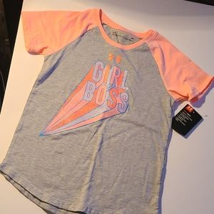 NWT Under Armour girls top size 6x